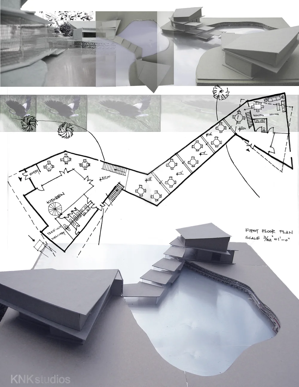 Unbuilt Project Restaurant Bar