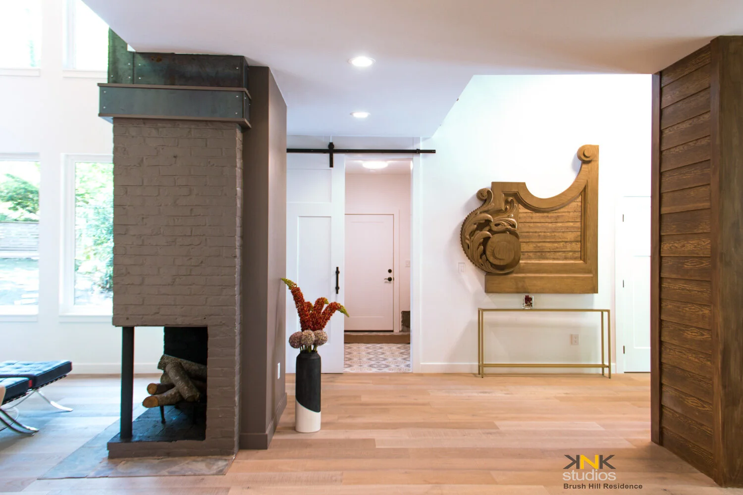 Brush Hill Residence Foyer