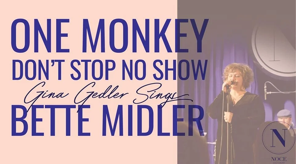 **PUBLIC EVENT** - "ONE MONKEY DON'T STOP NO SHOW" - THE MUSIC OF BETTE MIDLER AT NOCE JAZZ AND CABARET CLUB - 1326 WALNUT ST - DES MOINES, IA