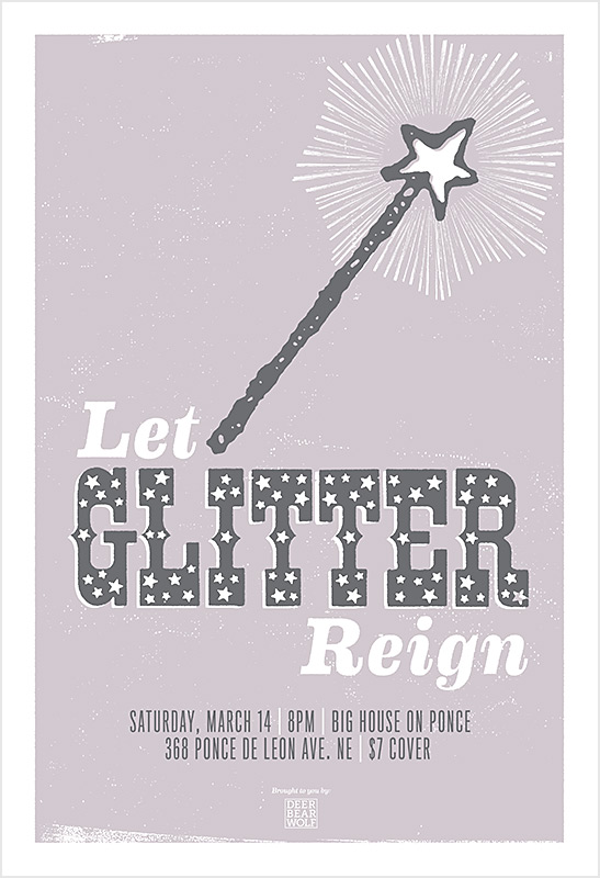 Laura Relyea releases her new book, All Glitter, Everything, on Deer Bear Wolf Press this Saturday, March 14 at the Big House On Ponce. 
