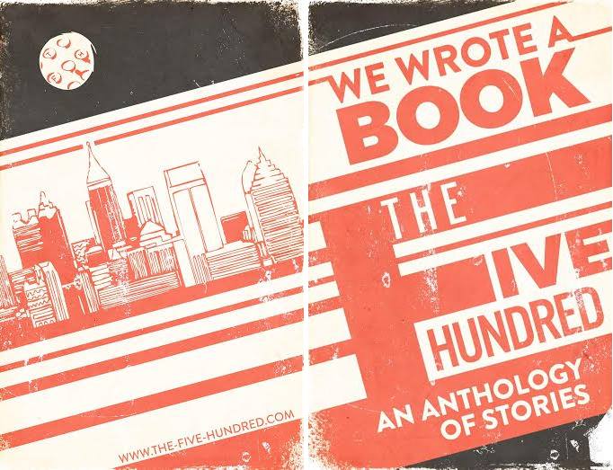 the-Five-Hundred.com releases "We Wrote A Book: An Anthology of Stories," featuring the work of over 40 authors featured on the flash fiction website, this Saturday night at the Highland Inn Ballroom Lounge.