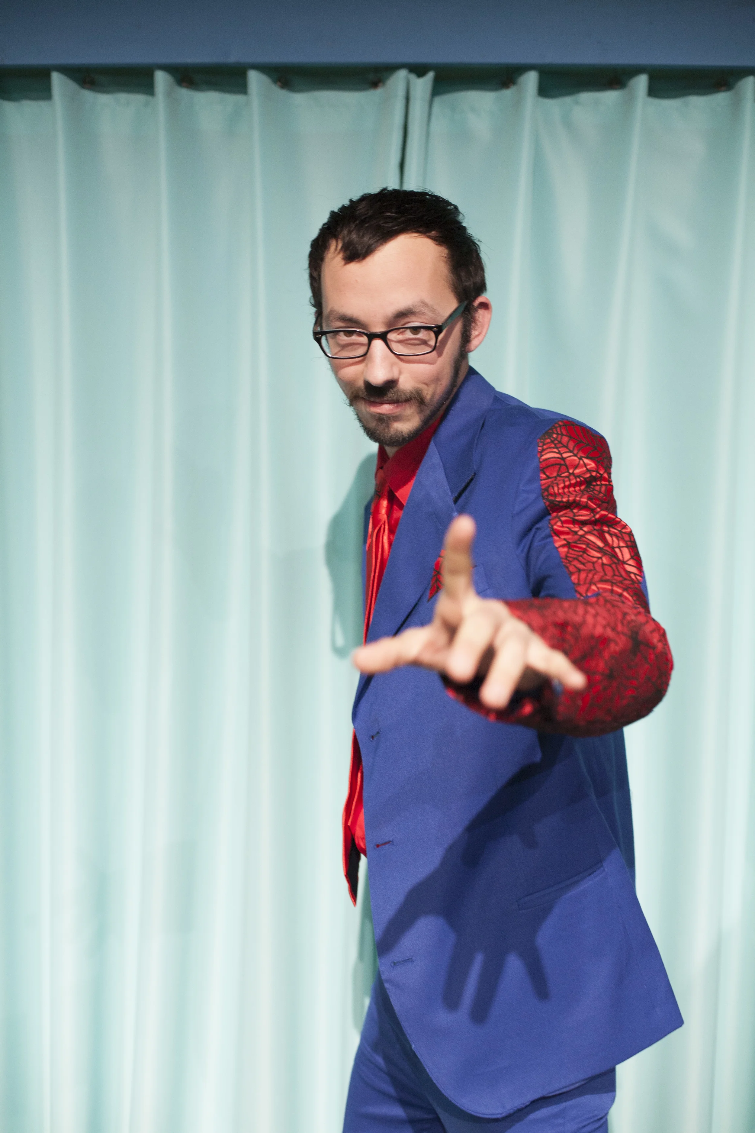 Andrew Bellury as Spider Man | Photo Credit: Tim Song