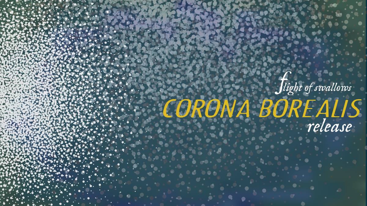 Flight of Swallows are celebrating the release of their new recording, CORONA BOREALIS, by creating a sound and movement environment inside the backspace of 7 Stages on Sunday, February 19th.