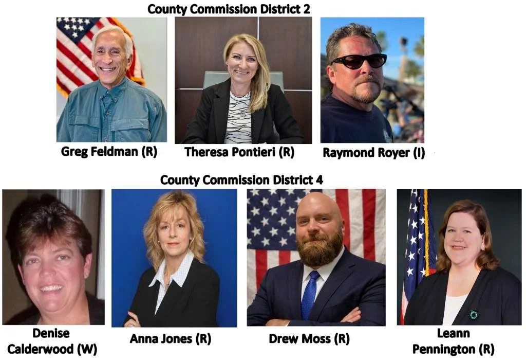 Tue Sep 1 - Candidates for County Commissioners Forum