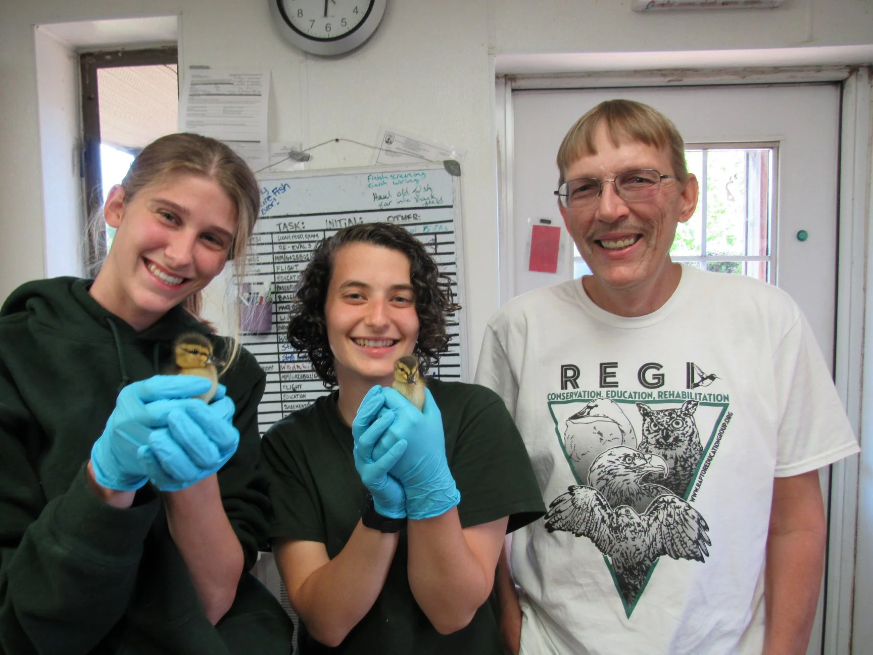 More baby ducks arrive with John Molski!