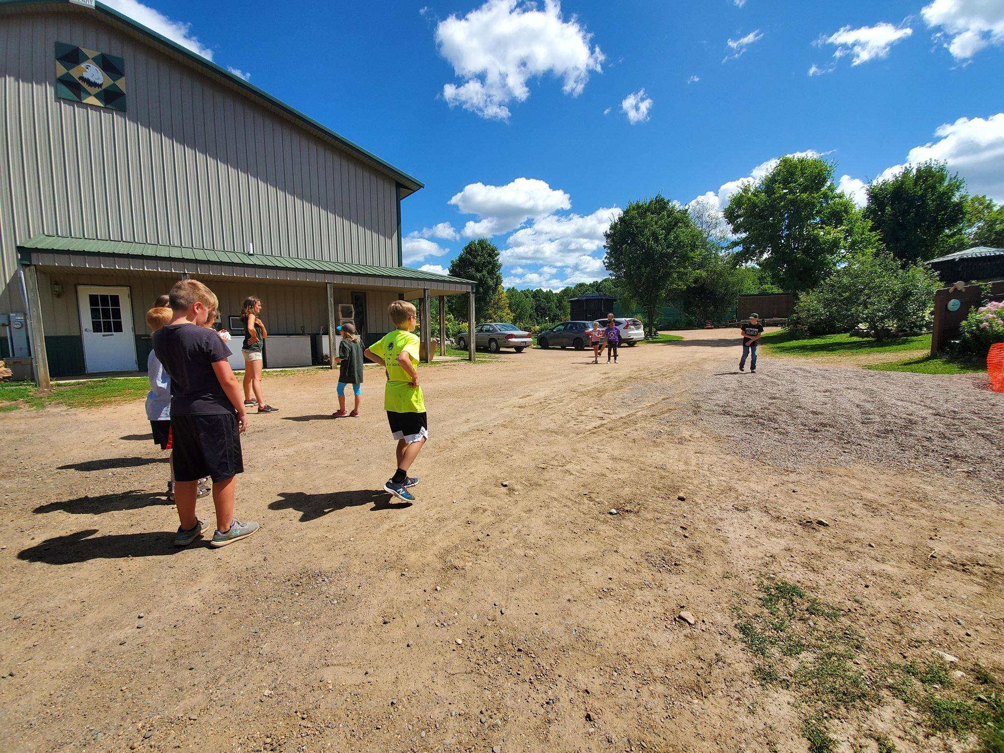 Campers tested to see if they could run as fast as a black bear. (35 mph)