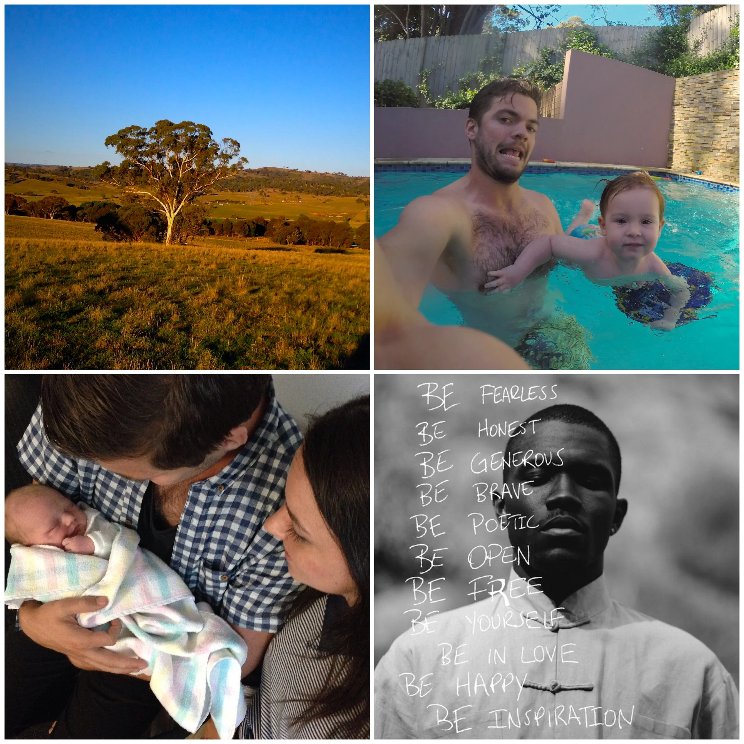 dalton, nsw. charlie. emma and evie. frank.