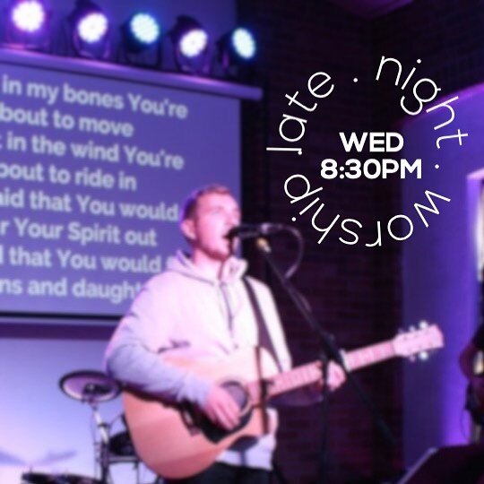 🙌🏼Late Night Worship // 8:30PM TONIGHT

Join Dan Cattell on insta or FB for a LIVE worship sesh 📱💻