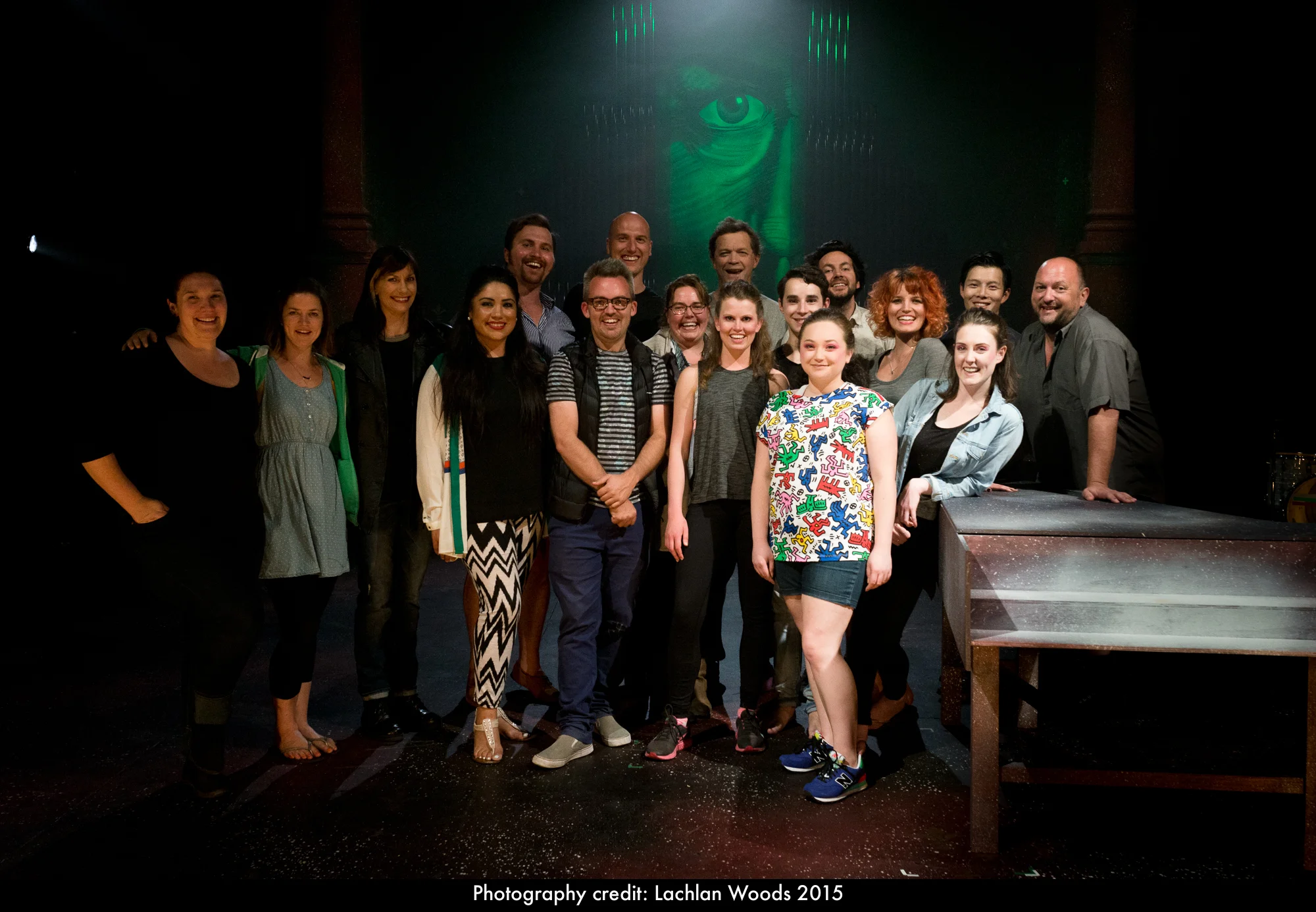The Ricercar collaborating artists in 2015 at Theatre Works