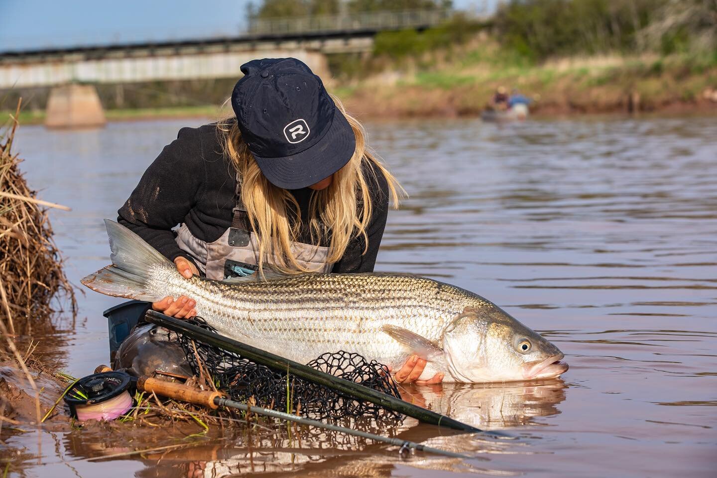 Snow won&rsquo;t get me down! Won&rsquo;t be long now! At this rate, we might still have snow in May though&hellip; @katesherin 
.
.
.
#redingtonsquad #riomaketheconnection #rioambassador #redingtongear #seewhatsoutthere #fishnovascotia #fishing #fly