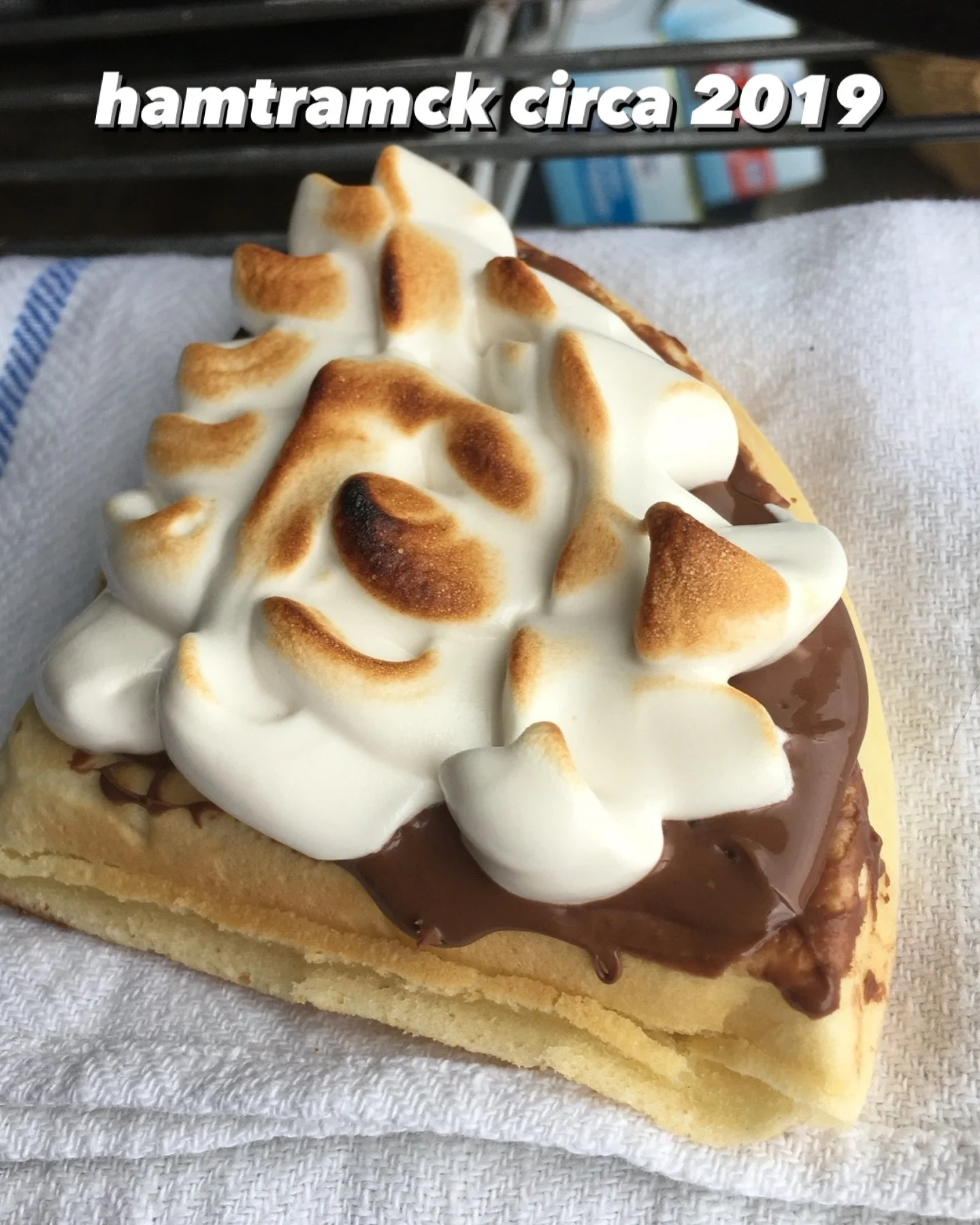 s'mores waffle @gum_rubber_soul