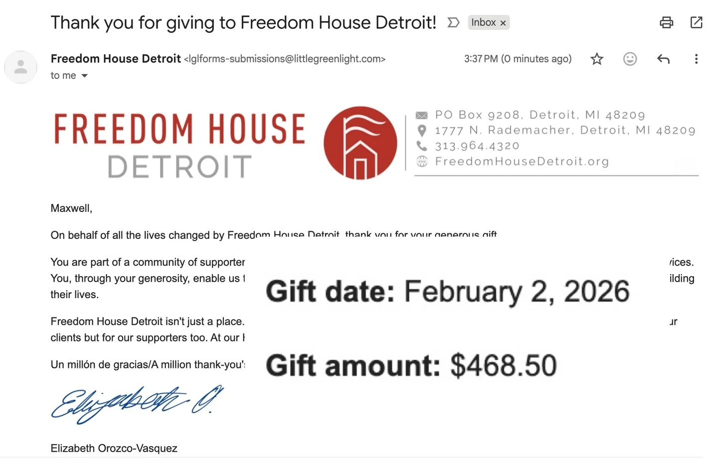 About ten years ago, I began volunteering as a French translator for Freedom House, an organization in Detroit that provides services to asylum seekers from around the world, from legal aid and medical care to help finding employment and long-term ho