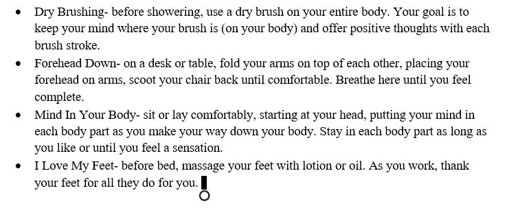  This is page 35 of Say Yes to Who You Are to Create Fitness, Tricia Gunberg