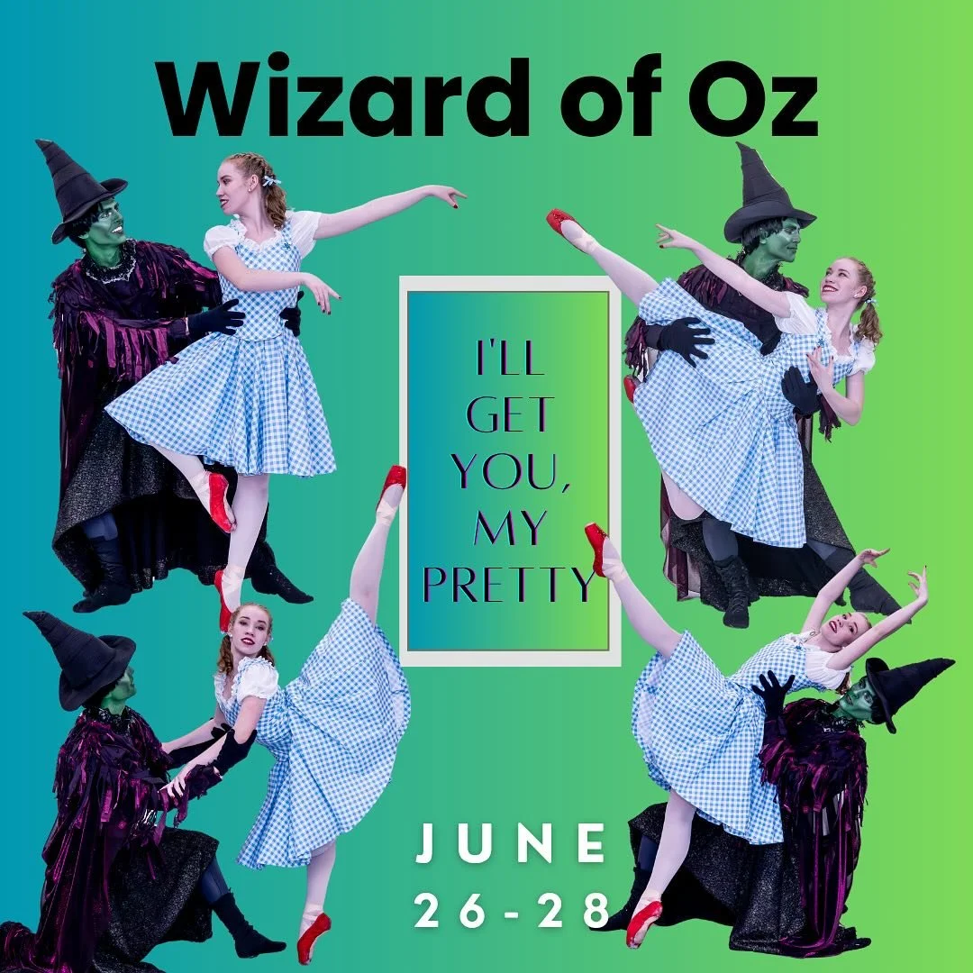 The Wizard of Oz Ballet!

Experience the magic, adventure, and laughter of the Wizard of Oz Ballet!

Perfect for the whole family!🌪️🌈👠

🌈 June 26 at 7pm
🌈 June 27 at 7pm
🌈 June 28 at 2pm

Sjolund Auditorium (North Medford HS)

Tickets only $18 