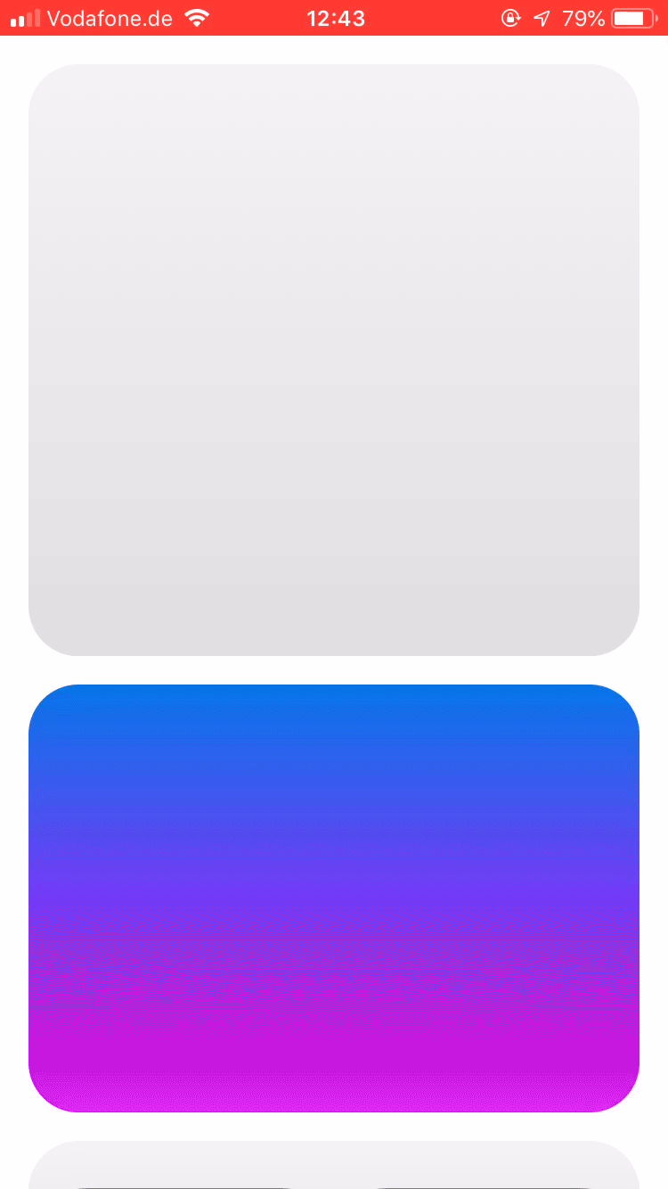 Quick prototype to showcase transitions and scroll behavior.