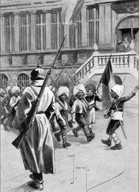 'The Indians are coming!'