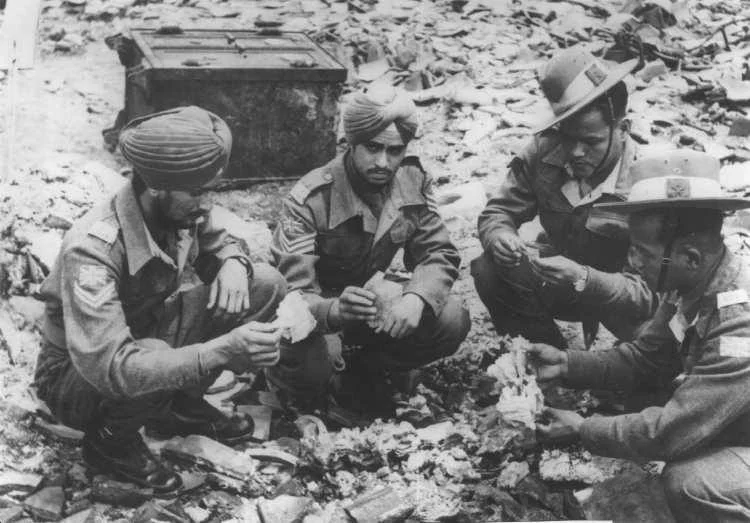 Sikh Soldiers in Hiroshima
