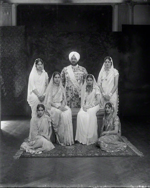 The Maharaja of Patiala and Family