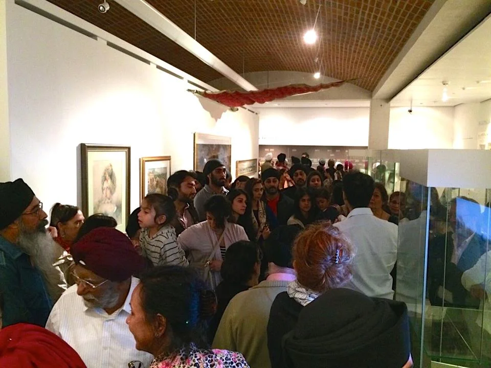 Busy Day at Our Exhibition