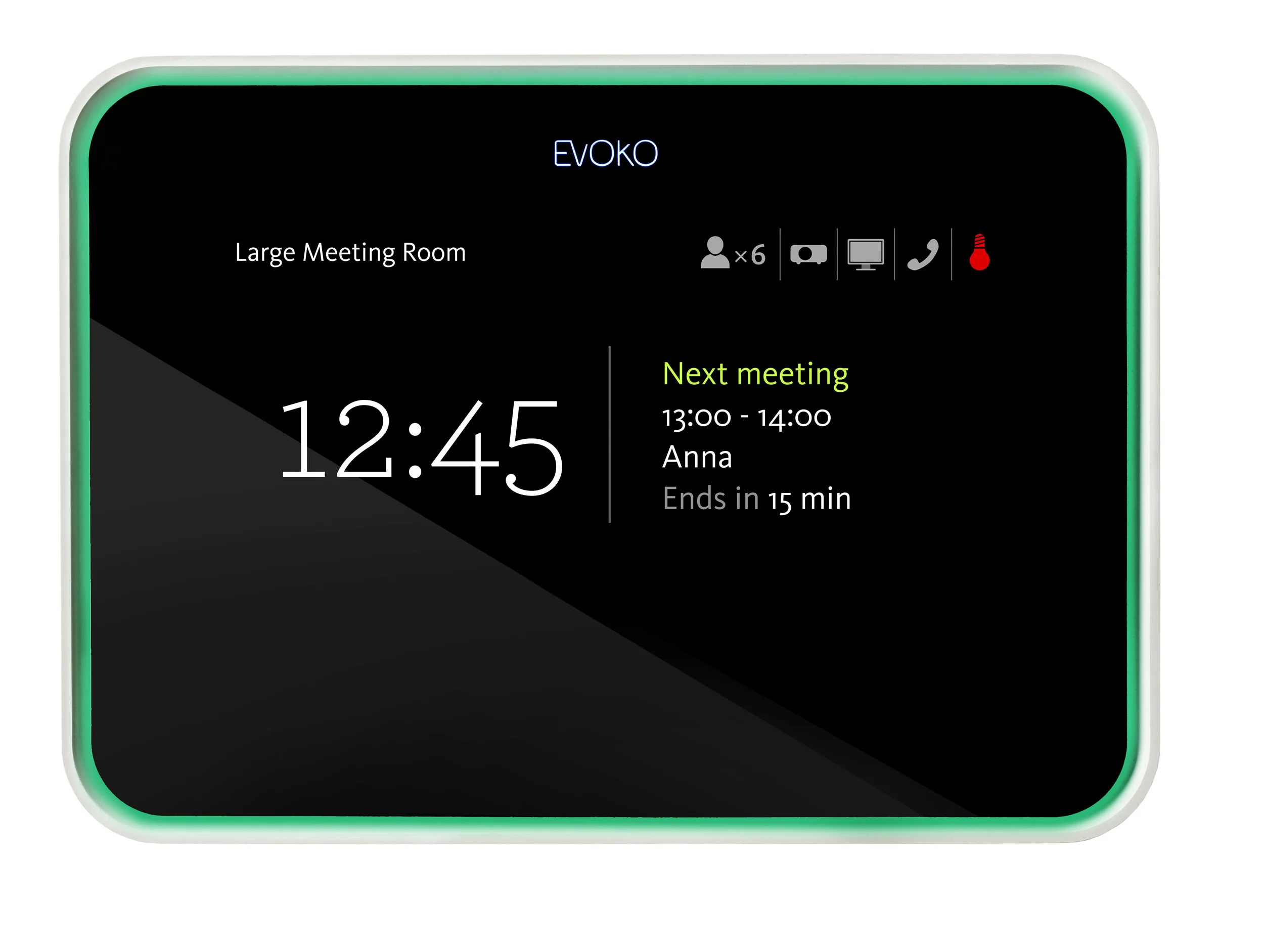 Evoko Room Manager - dotknij, zarezerwuj, spotkaj się