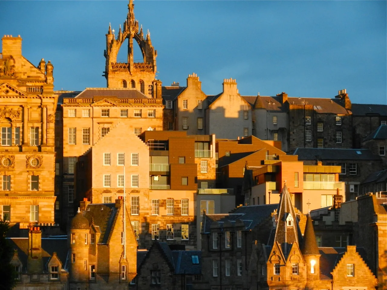 Edinburgh's Old Town Skyline