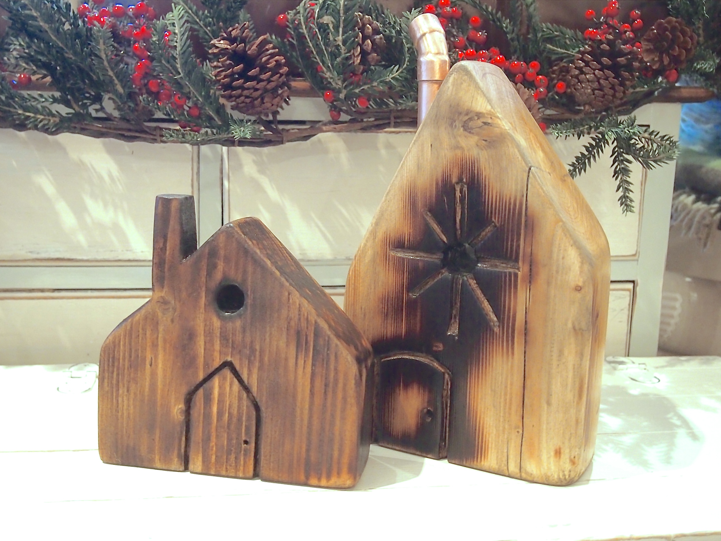 New: Locally made Wooden Houses