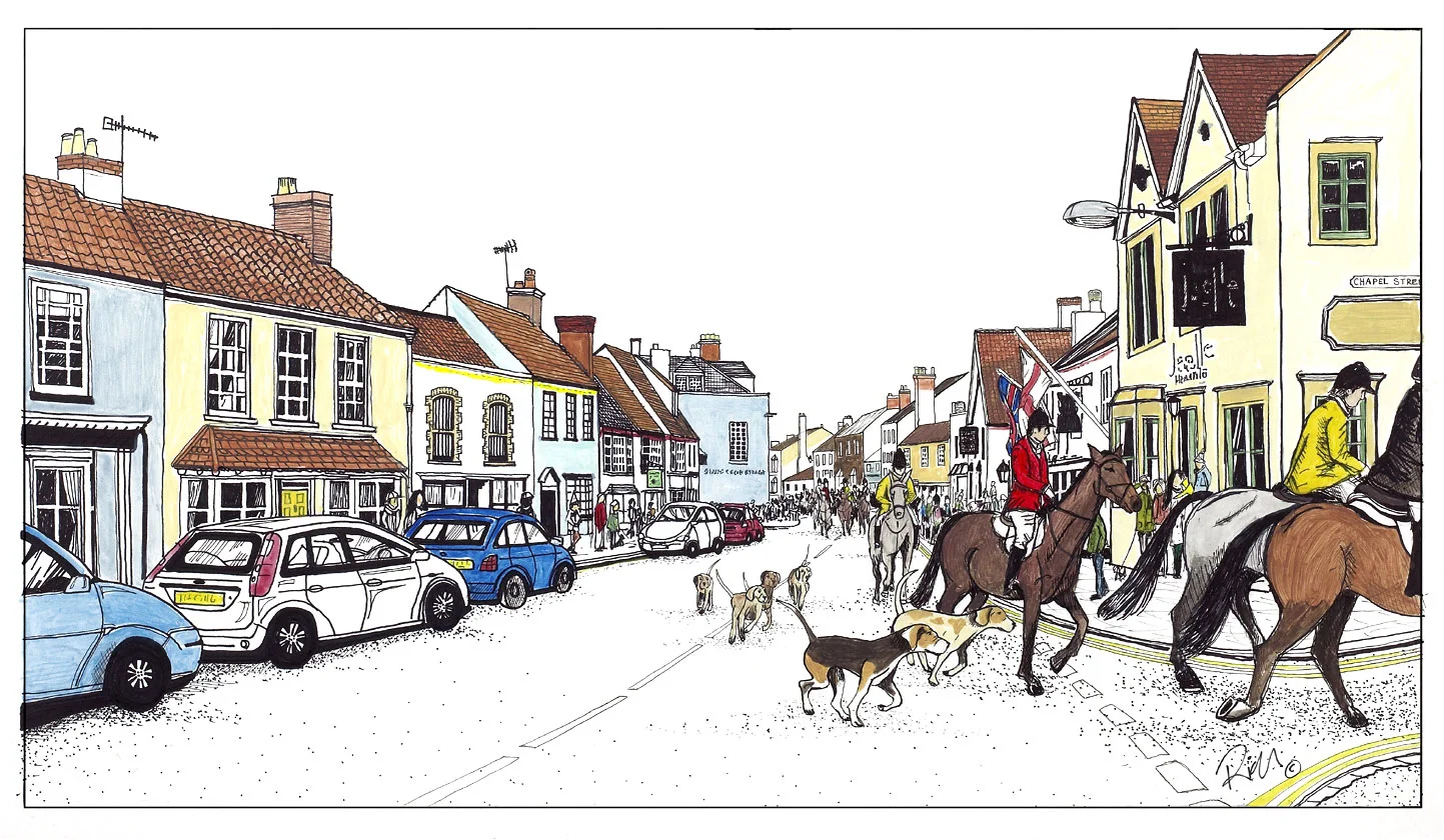 Rich's latest Print, Boxing Day, now available