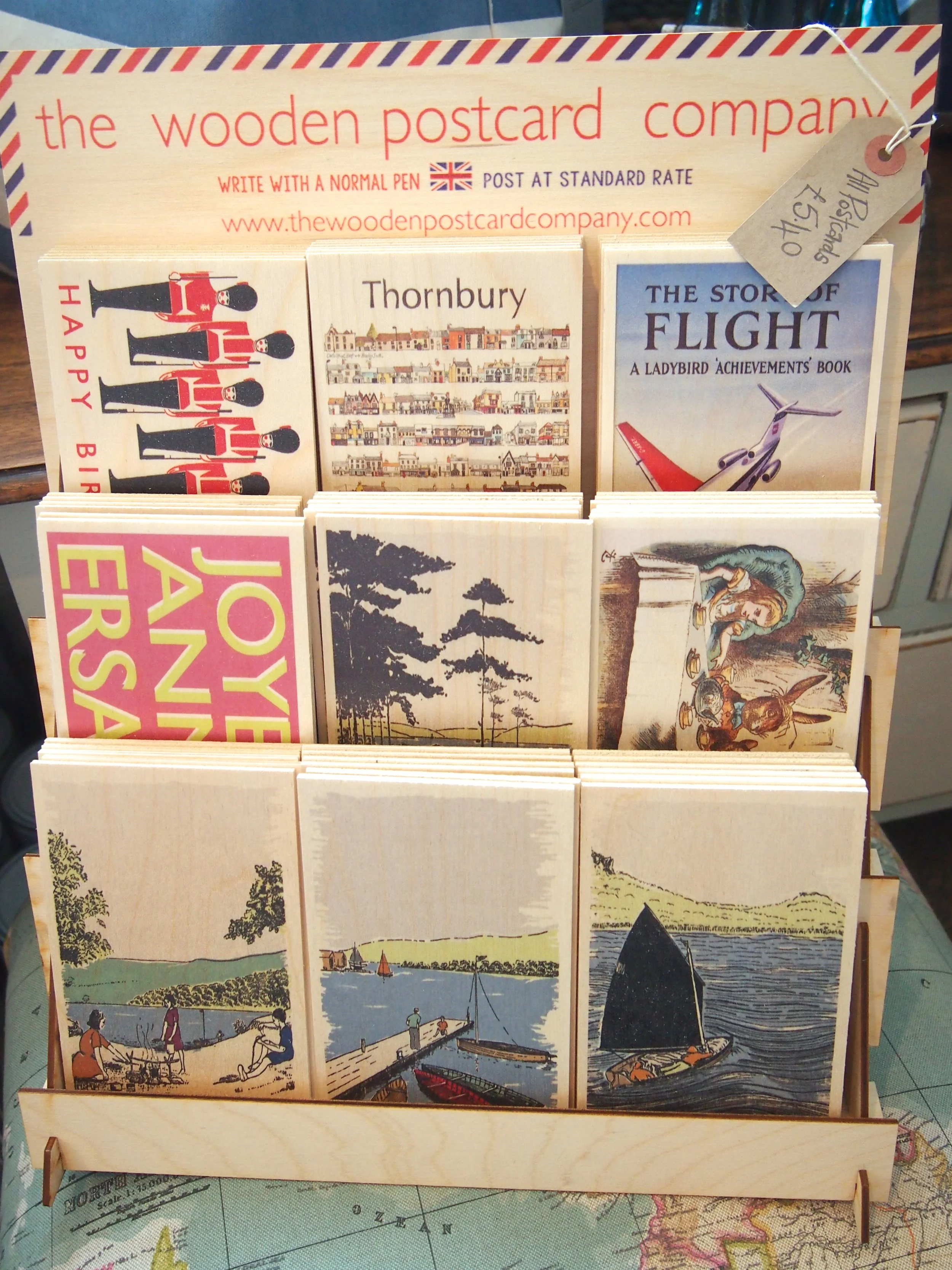 Introducing The Wooden Postcard Company at Surroundings