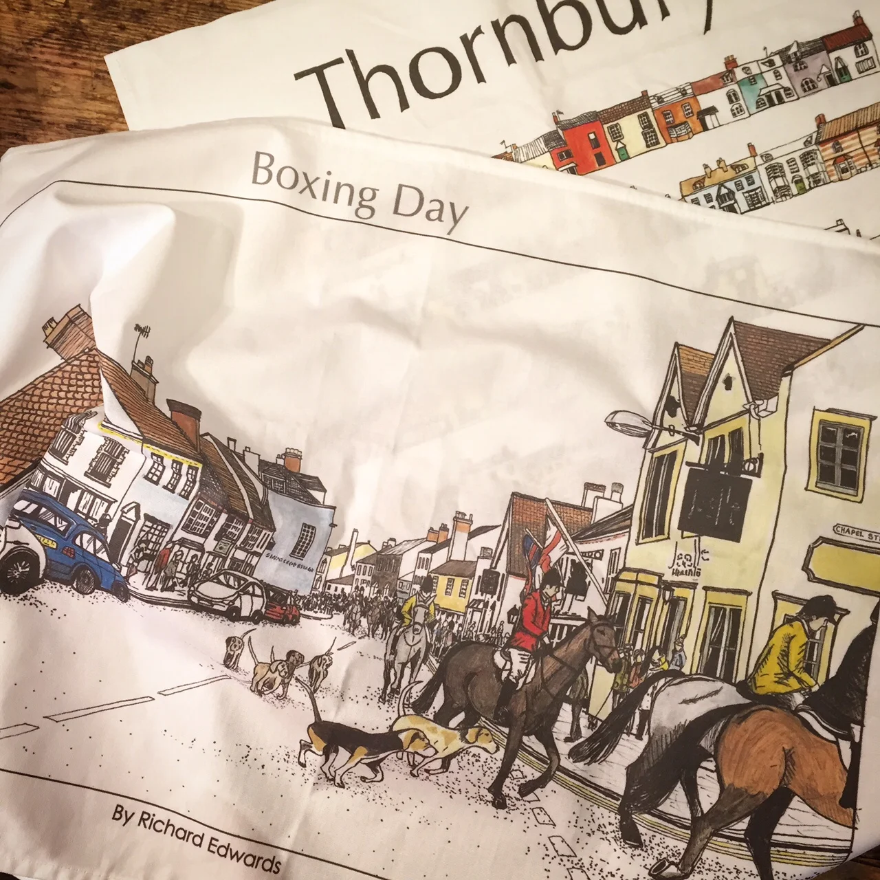 NEW: Rich's 'Boxing Day' Tea Towel.