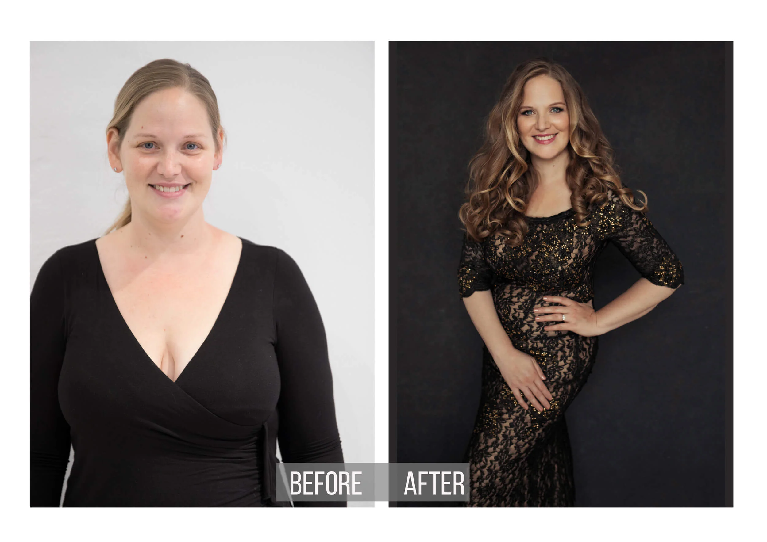 Before and After | Make-up, Hair-style, Outfit and Photoshoot