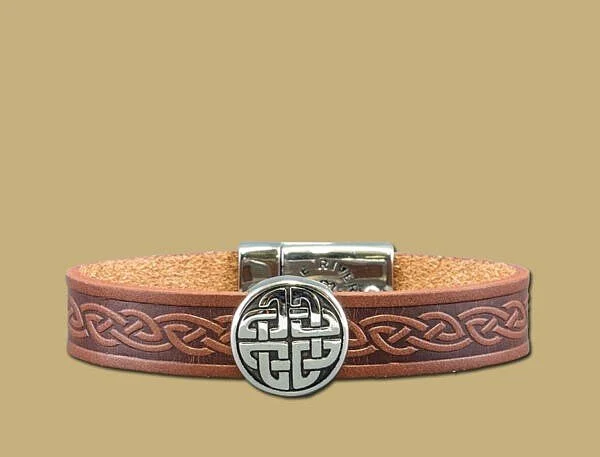 lee-river-celtic-knot-embossed-stainless-steel-cuff-brown-600x457.jpg