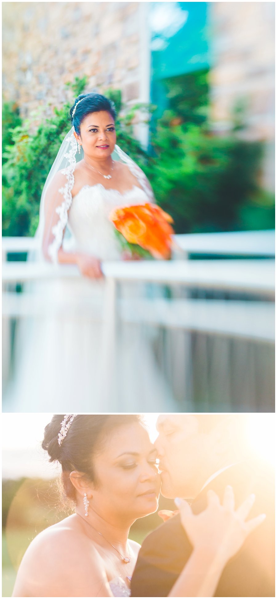 lensbaby bridal portrait 