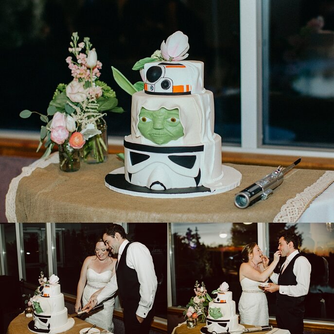  Star Wars Wedding cake 