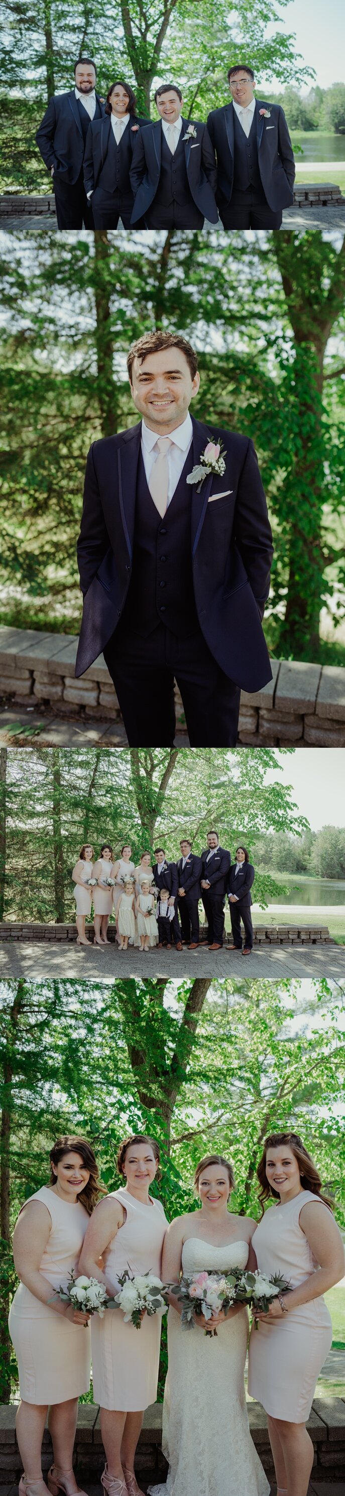  wedding portraits at Woodington Lake golf and country club in Tottenham Ontario 