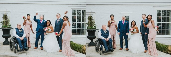  groom in wheelchair 