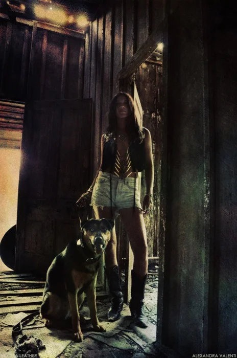 Heyoka Leather Spring 2011 Look Book
Models: Leslie Crow (owner of Heyoka) and Sara CummingsMake Up: Laura KaululaauStyling by Rachel Hunt (Sisters of The Black Moon)Photography by Alexandra Valenti