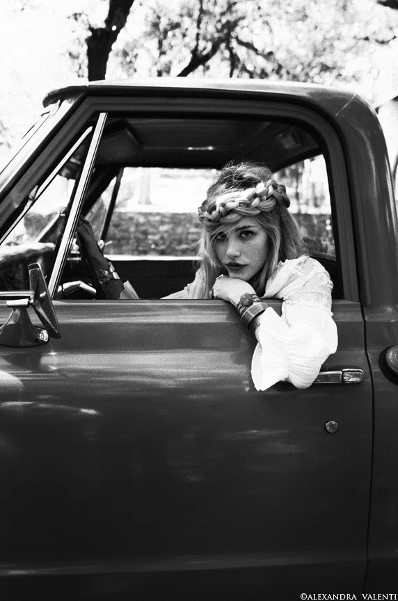 Ashley Smith for Free People July 2011 Catalogue “Out takes”… Shot in Austin, Texas. Photos by Alexandra Valenti. 