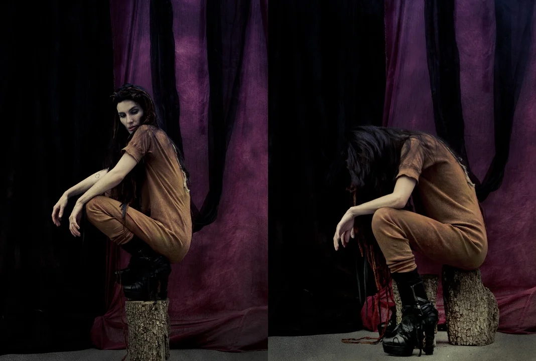 latest editorial I shot with Sisters of the Black Moon (AlexandraValenti.com)