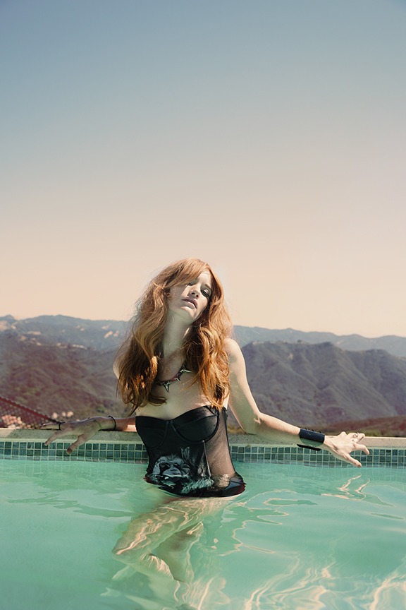 Sunday at the office… Amanda from Photogenics. Hair: Bobby Elliot Make up: Jenna Tucker; Styling: Marissa Joye. 