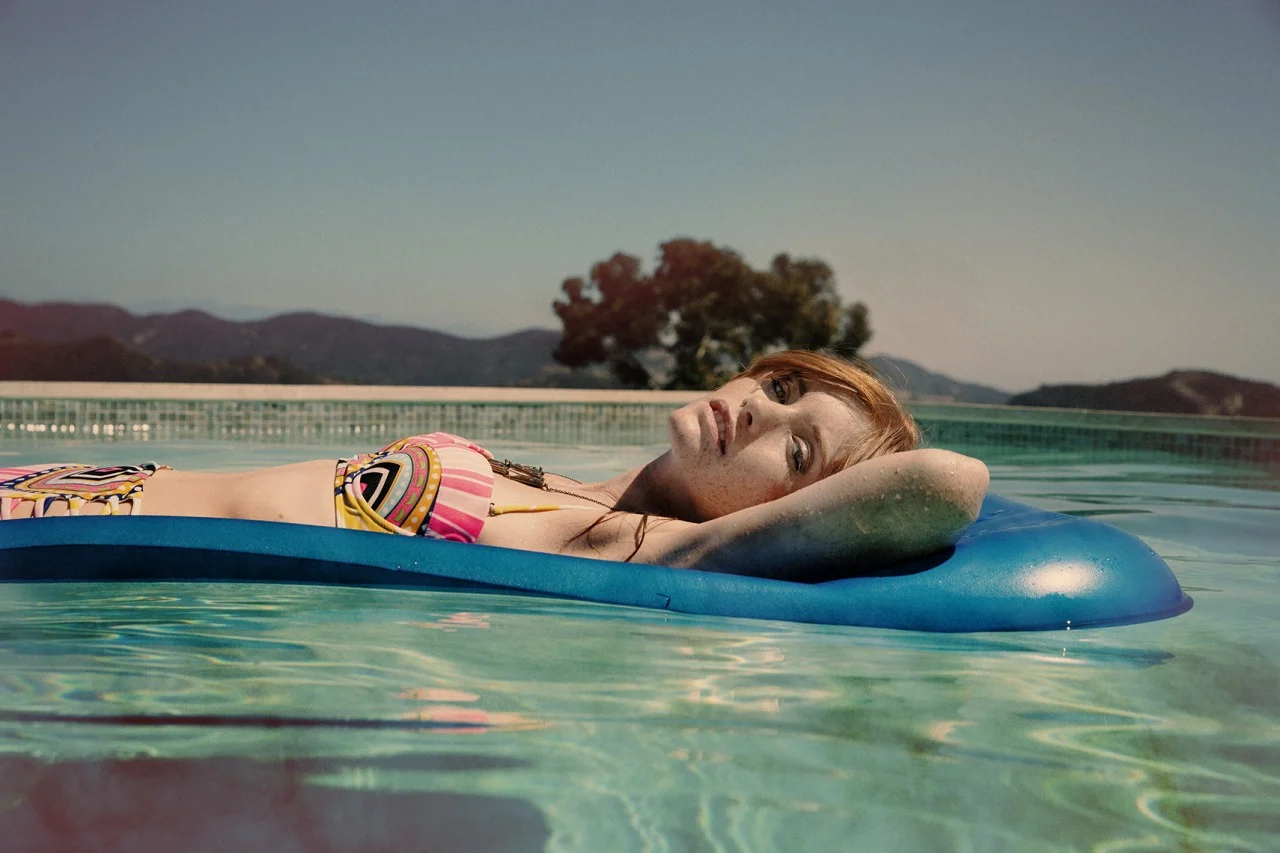 Amanda in Topanga. Styling: Marissa Peden. Hair: Bobby Elliot Make up: Jenna Tucker.