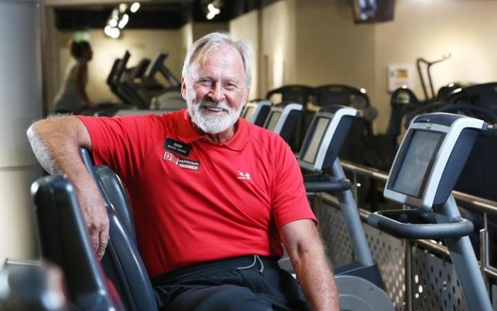 Eddy Diget, 71 Eddy, from Oxford, has recently been named Britain’s oldest personal trainer. He works at DW Fitness and runs over 35 PT sessions a week. In the past, Eddy was in the Navy and once a champion bodybuilder.