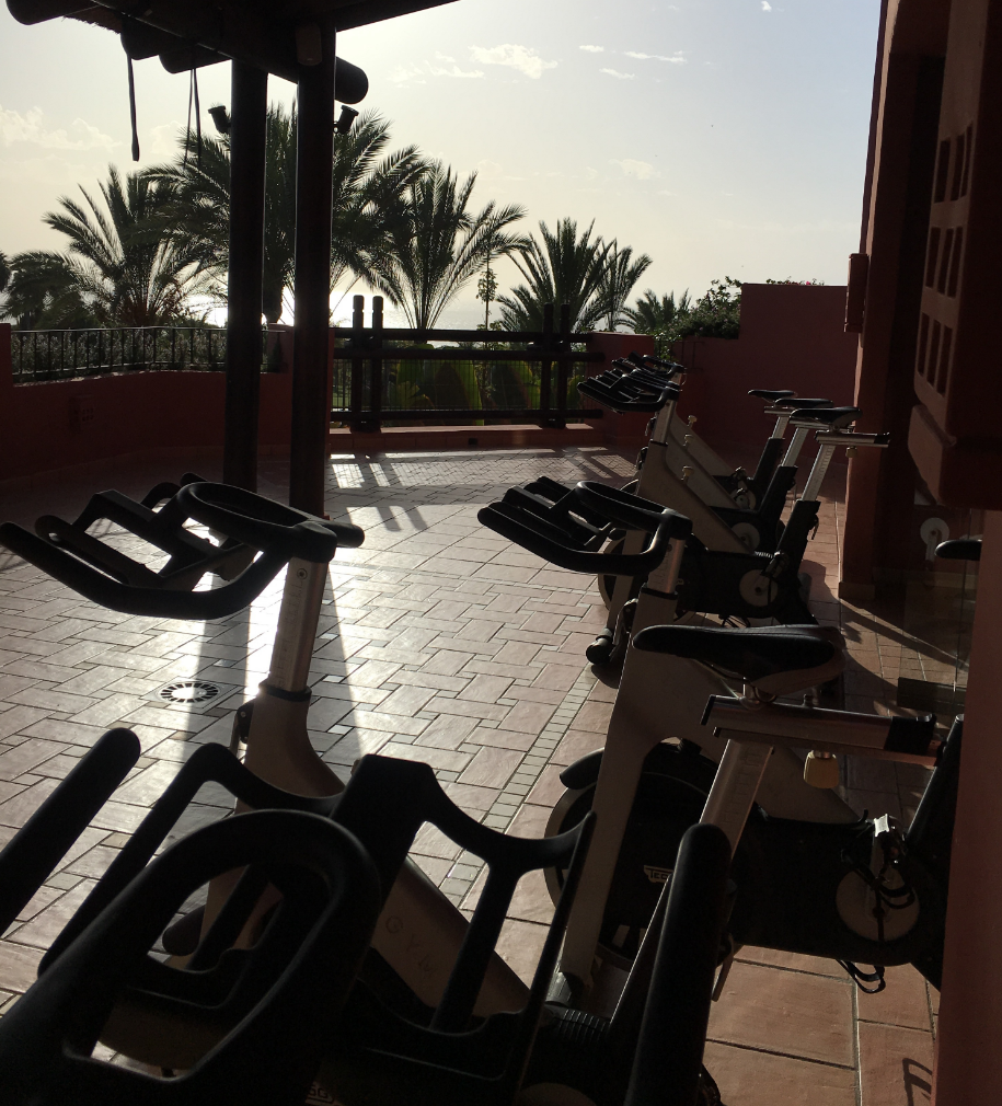 Spinning with a view...