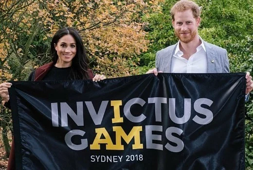 Prince Harry and Meghan Markle, Duke and Duchess of Sussex, promoting the 2018 Sydney Invictus Games