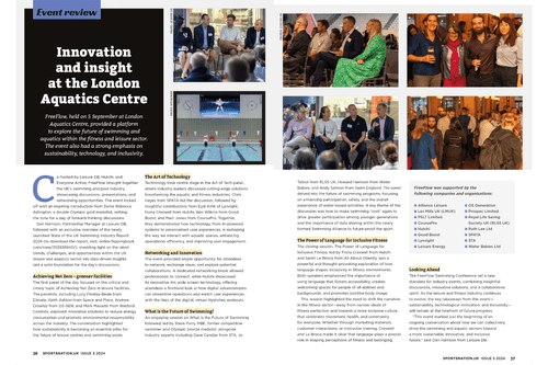 Innovation & Insight at the London Aquatics Centre
