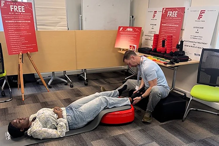 Supporting NHS staff wellbeing with Power Plate®️