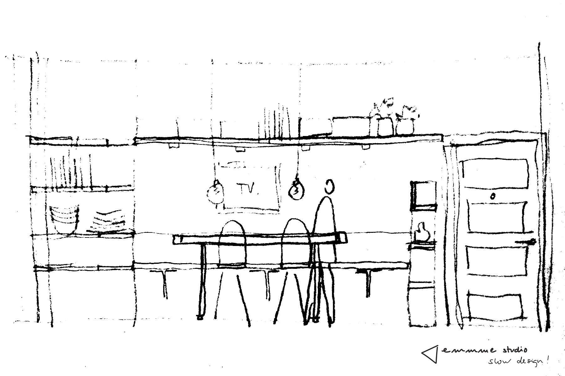 emmme studio_reforma new vintage 2_croquis comedor.jpg