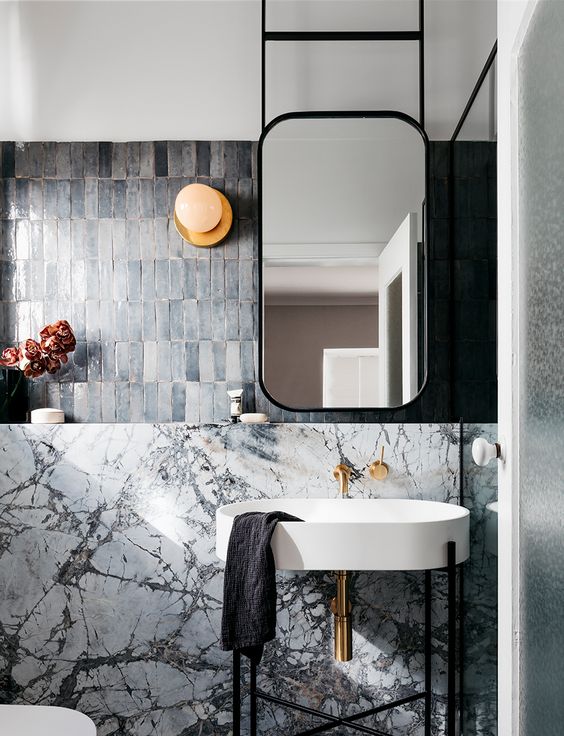 En detalle: Espejos para baños — emmme studio | slow design!