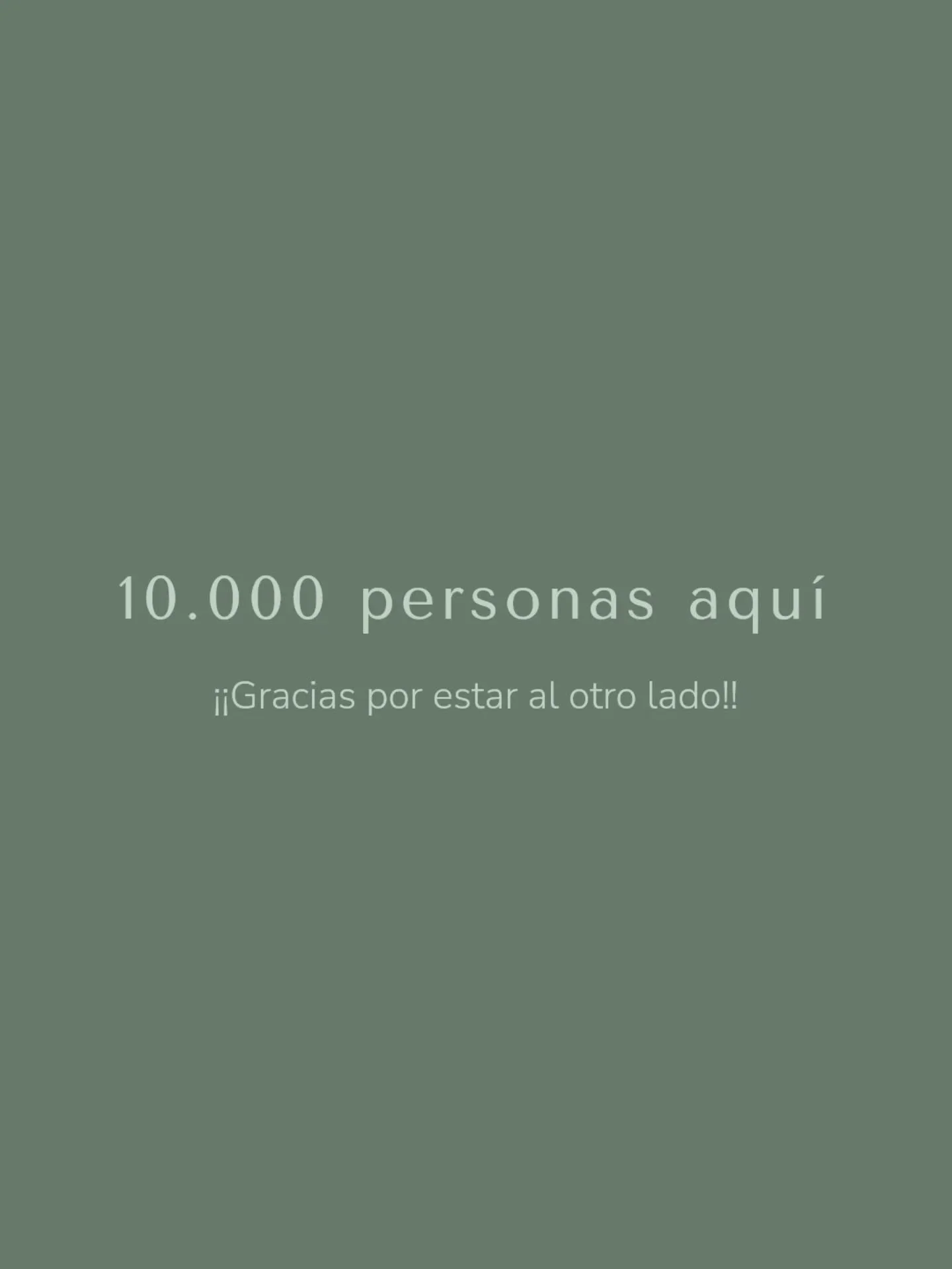 10.000 personas aqu&iacute;... &iexcl;Mil gracias! 💫

A veces Instagram va de n&uacute;meros, pero detr&aacute;s de estos hay mucho m&aacute;s: casas en proceso, decisiones importantes y personas intentando hacerlo bien con su hogar.

Gracias por es
