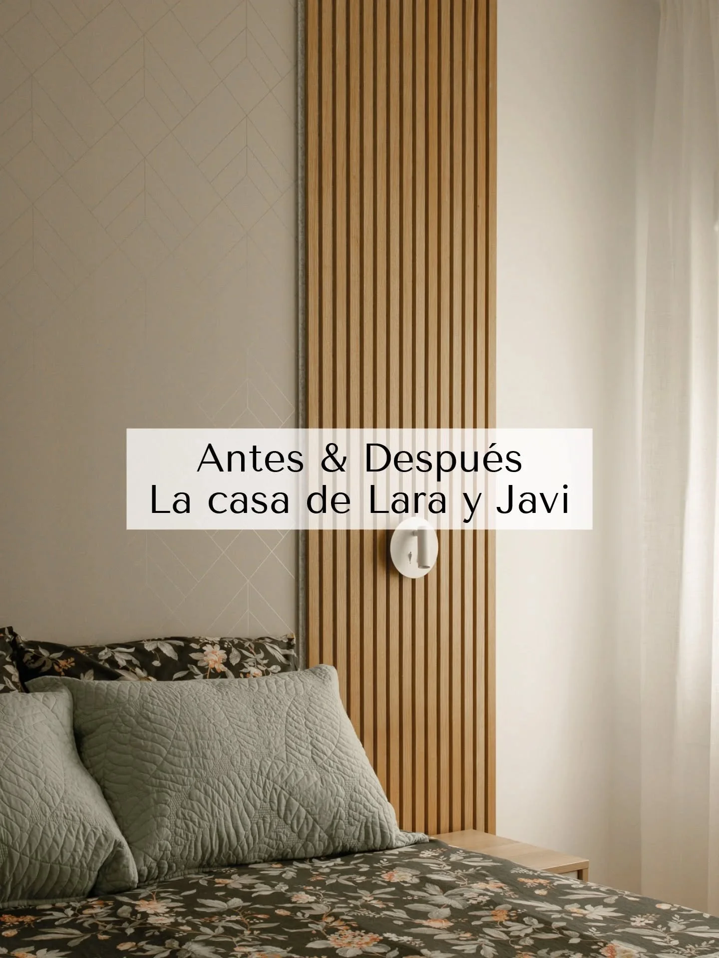 Este piso era antiguo y muy compartimentado, con una distribuci&oacute;n que no funcionaba para el d&iacute;a a d&iacute;a. Por eso, el cambio no fue solo &ldquo;ponerlo bonito&rdquo;: fue repensar la casa desde dentro. &hearts;️

Desliza para ver lo