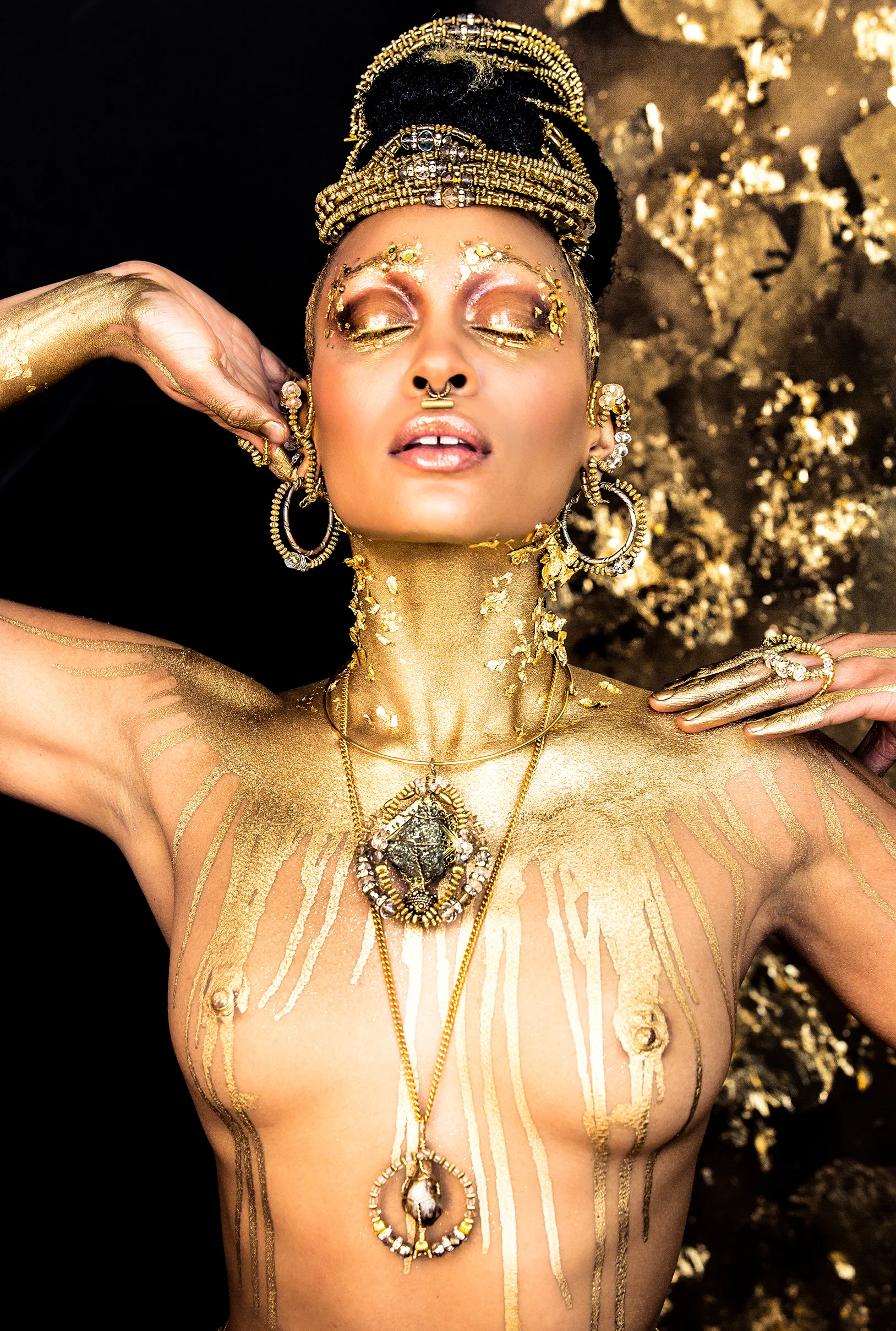 Photographer: Chad Wagner Model: Reign Palais Apiim Jewelry: Palais Apiim
